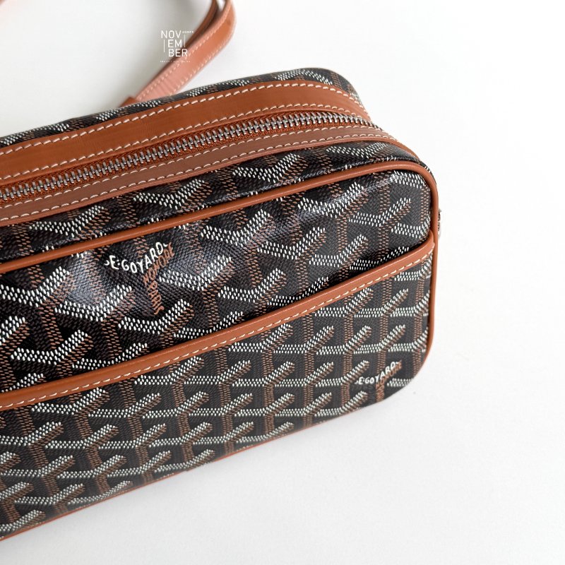 99新🆕 Goyard 戈雅 Cap-Vert PM Bag 相機包 黑棕-4