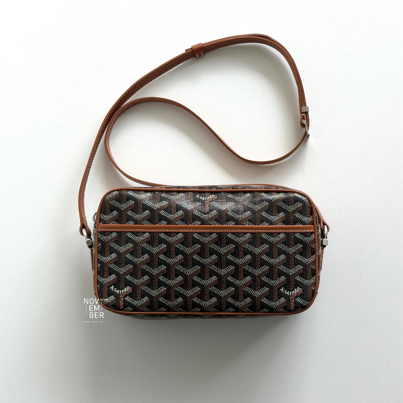 99新🆕 Goyard 戈雅 Cap-Vert PM Bag 相機包 黑棕-5
