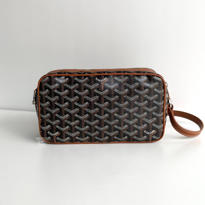 99新🆕 Goyard 戈雅 Cap-Vert PM Bag 相機包 黑棕-6