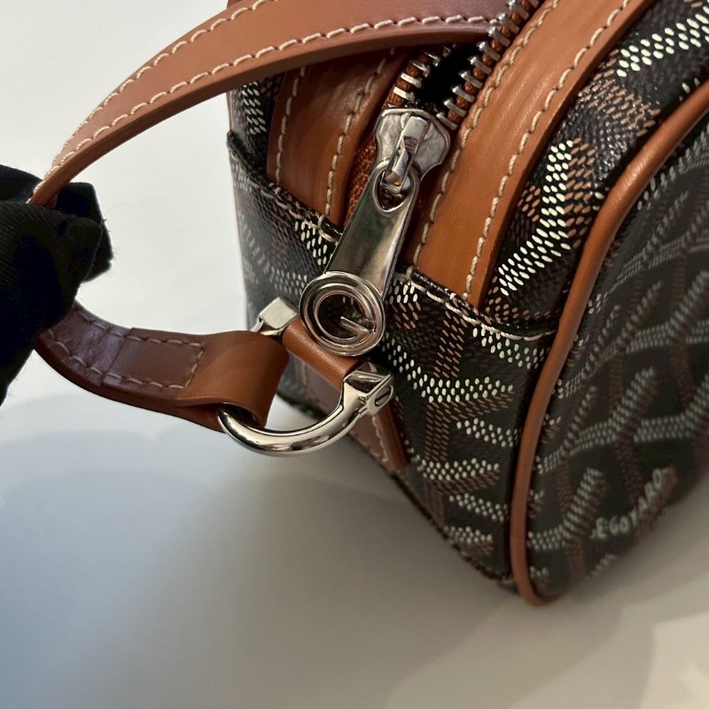 99新🆕 Goyard 戈雅 Cap-Vert PM Bag 相機包 黑棕-7