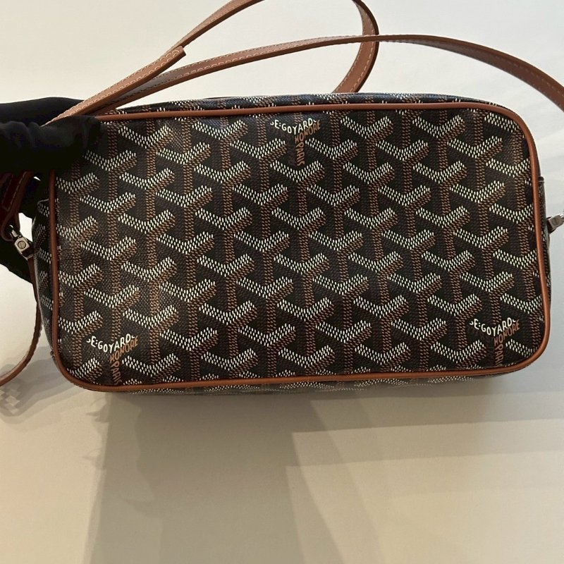 99新🆕 Goyard 戈雅 Cap-Vert PM Bag 相機包 黑棕-16