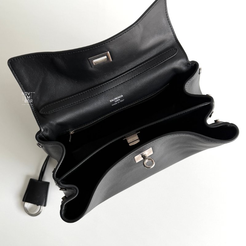 98新🖤 Balenciaga 巴黎世家 Rodeo 黑色銀釦 S號-2