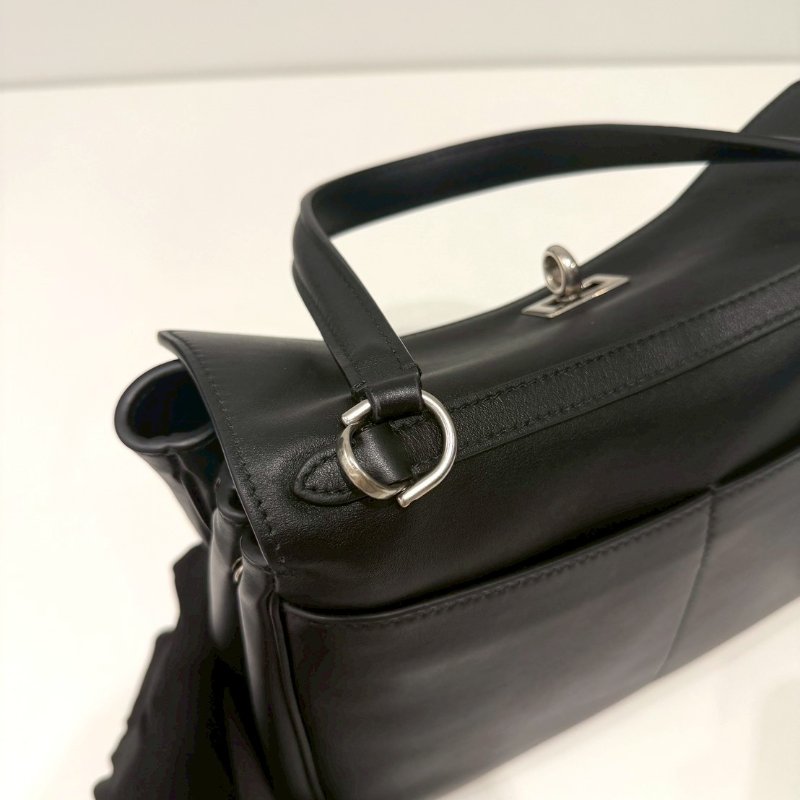 98新🖤 Balenciaga 巴黎世家 Rodeo 黑色銀釦 S號-11