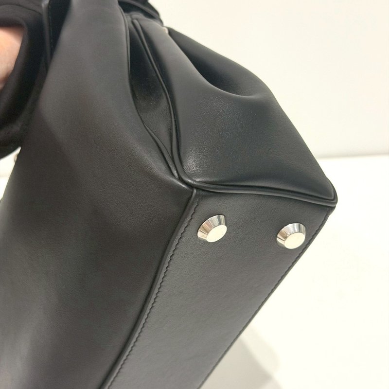 98新🖤 Balenciaga 巴黎世家 Rodeo 黑色銀釦 S號-13