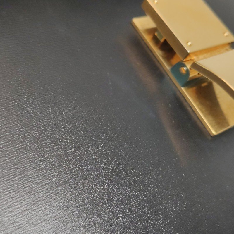 Celine Classic Box豆腐包中號牛皮純色按壓式鎖扣斜挎包單肩包-14