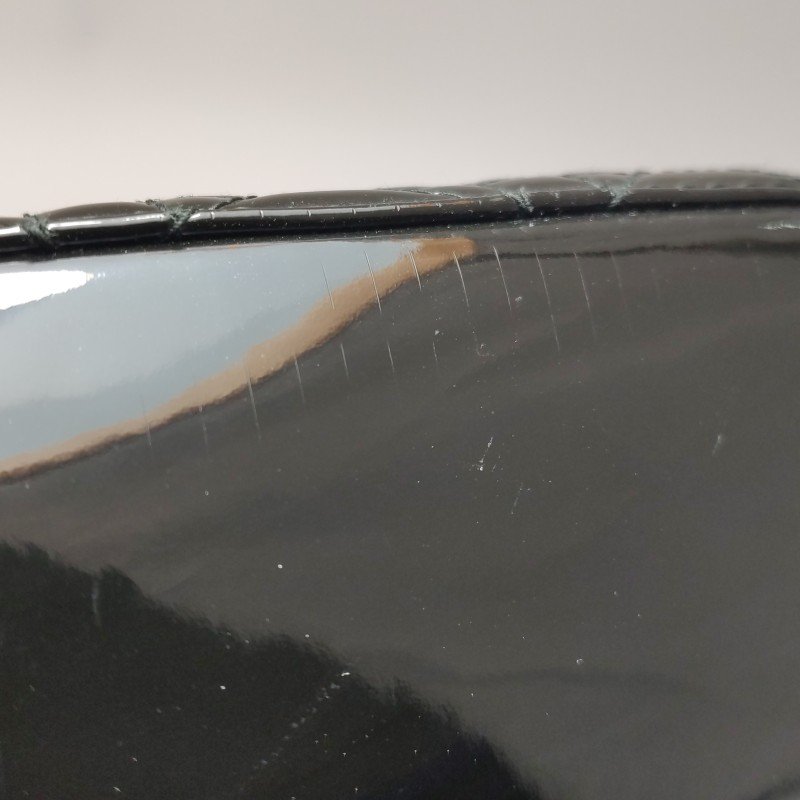 Dior Lady Dior戴妃包大號漆皮藤格紋字母Logo吊飾斜挎包單肩包-15