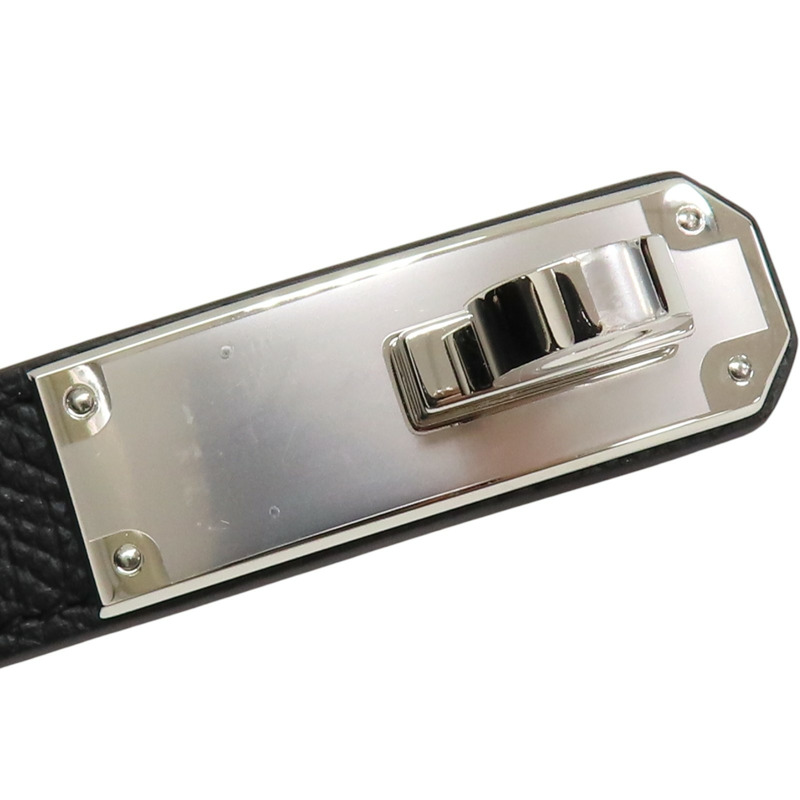 黑色 Epsom牛皮 Kelly Pocket 18 皮帶 H081120CC K刻【HERMES 愛馬仕】 H081120CC-7