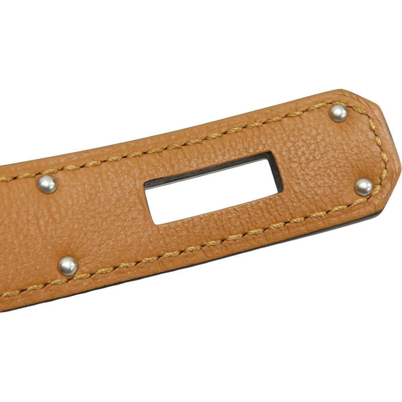 黑色 Epsom牛皮 Kelly Pocket 18 皮帶 H081120CC K刻【HERMES 愛馬仕】 H081120CC-8