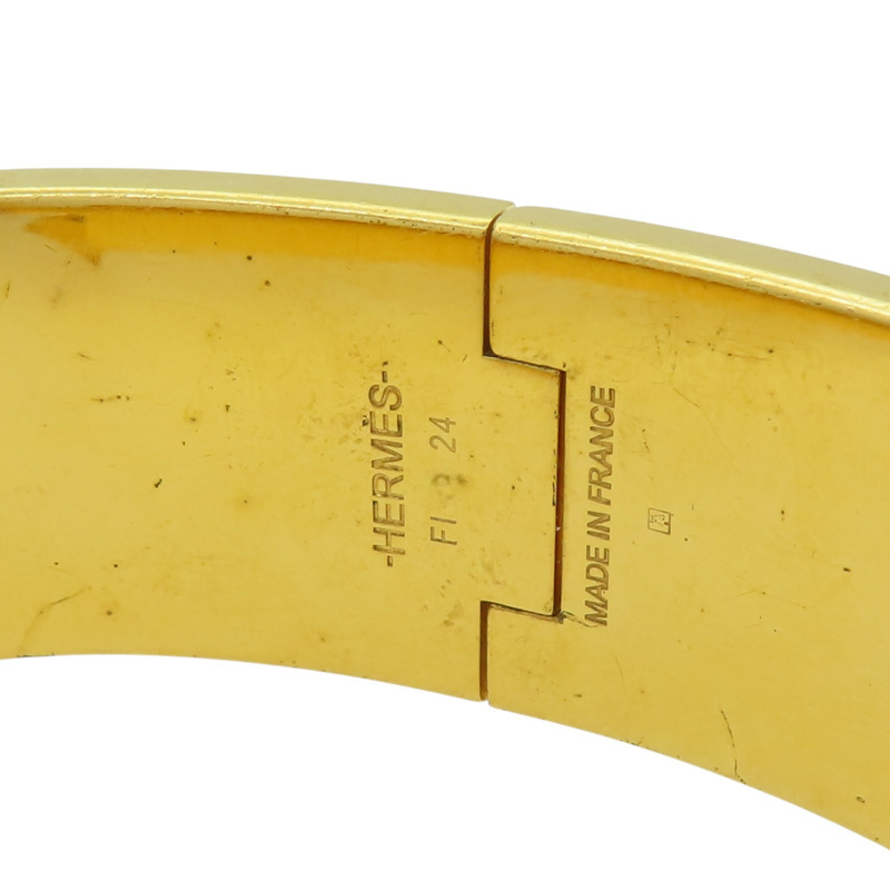 薰衣草紫琺瑯 鍍金屬 Clic Clac H手環【HERMES 愛馬仕】 H300001F-6