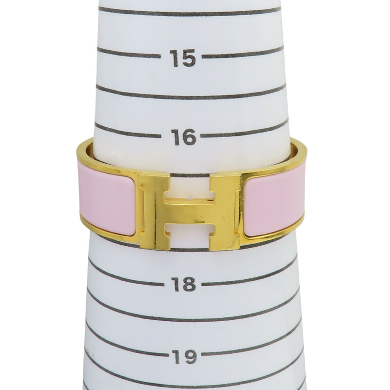 薰衣草紫琺瑯 鍍金屬 Clic Clac H手環【HERMES 愛馬仕】 H300001F-7