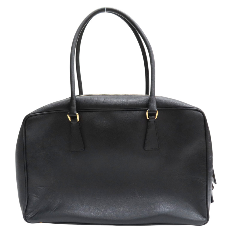 黑色 牛皮 手提包【PRADA 普拉達】 BL0094-1