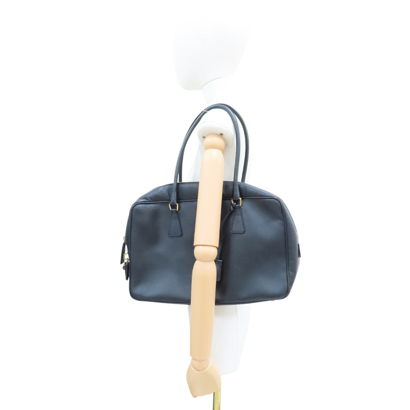 黑色 牛皮 手提包【PRADA 普拉達】 BL0094-7