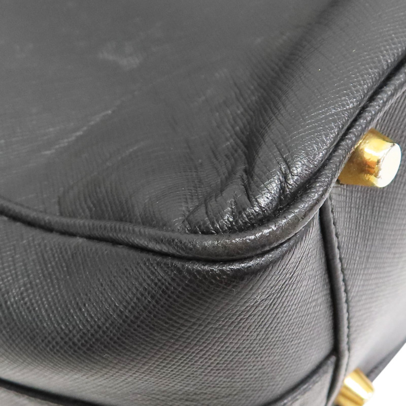 黑色 牛皮 手提包【PRADA 普拉達】 BL0094-10