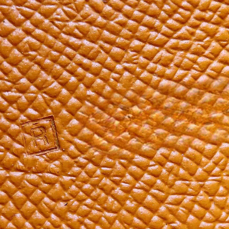 橘色 Epsom牛皮 Constance 扣式 長夾 口R刻【HERMES 愛馬仕】-11