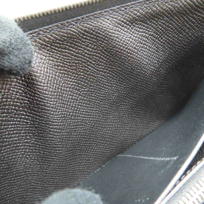 黑色 Epsom牛皮 Azap Long 拉鍊 長夾 T刻【HERMES 愛馬仕】-6