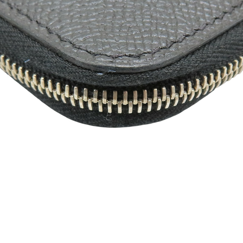 黑色 Epsom牛皮 Azap Long 拉鍊 長夾 T刻【HERMES 愛馬仕】-13