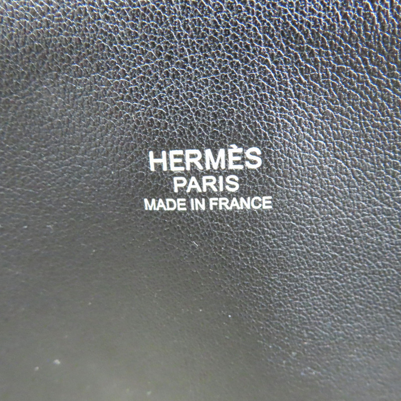 黑色 Veau Sikkim牛皮 Bolide Relax 35 手提包 □Q刻【HERMES 愛馬仕】-6