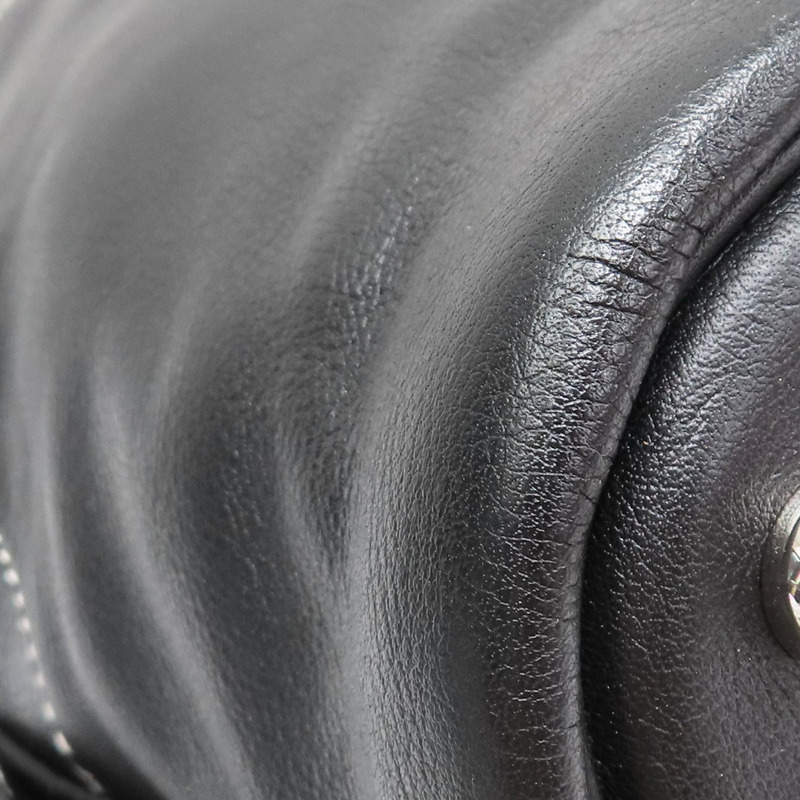 黑色 Veau Sikkim牛皮 Bolide Relax 35 手提包 □Q刻【HERMES 愛馬仕】-11