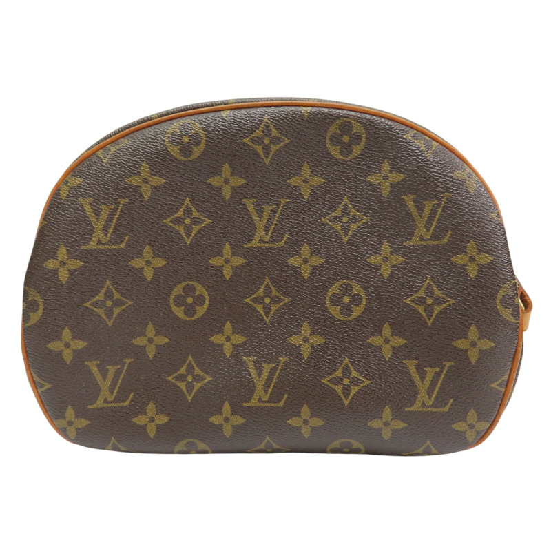 棕色 原花 帆布 Blois 肩背包【LOUIS VUITTON LV 路易威登】 M51221-1