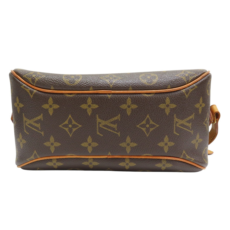 棕色 原花 帆布 Blois 肩背包【LOUIS VUITTON LV 路易威登】 M51221-3