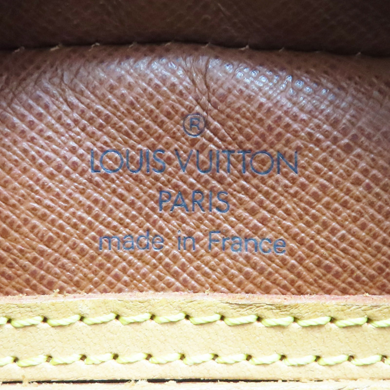 棕色 原花 帆布 Blois 肩背包【LOUIS VUITTON LV 路易威登】 M51221-6