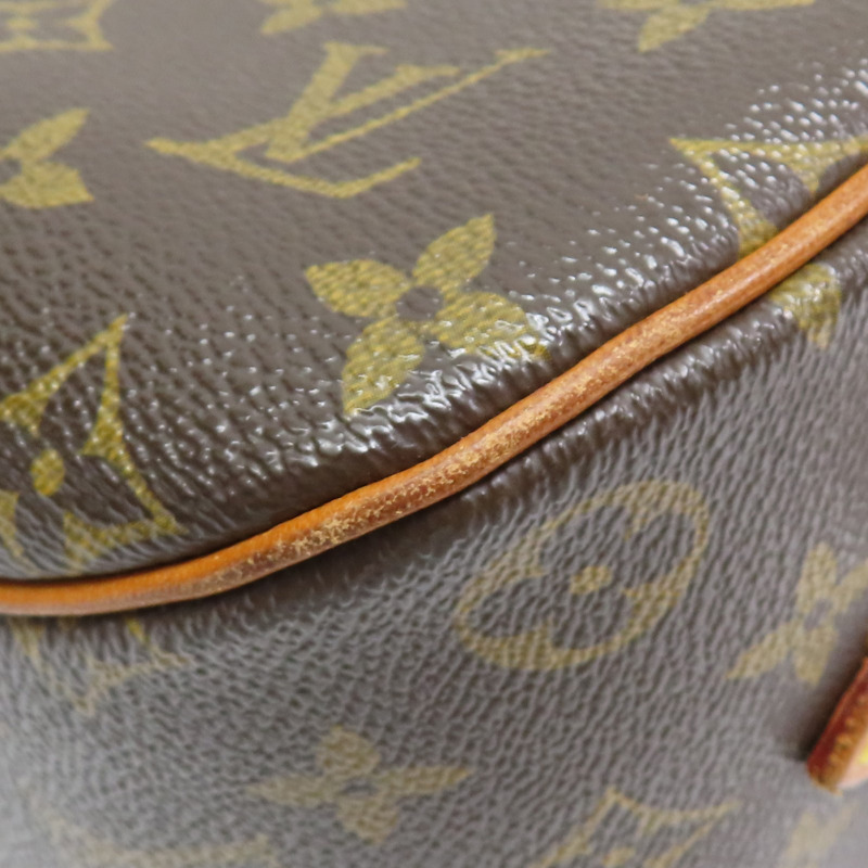 棕色 原花 帆布 Blois 肩背包【LOUIS VUITTON LV 路易威登】 M51221-10