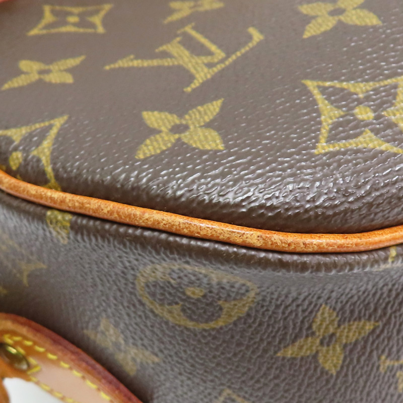 棕色 原花 帆布 Blois 肩背包【LOUIS VUITTON LV 路易威登】 M51221-11