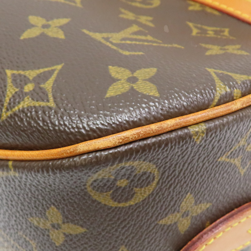 棕色 原花 帆布 Blois 肩背包【LOUIS VUITTON LV 路易威登】 M51221-12