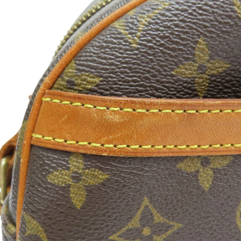 棕色 原花 帆布 Blois 肩背包【LOUIS VUITTON LV 路易威登】 M51221-15