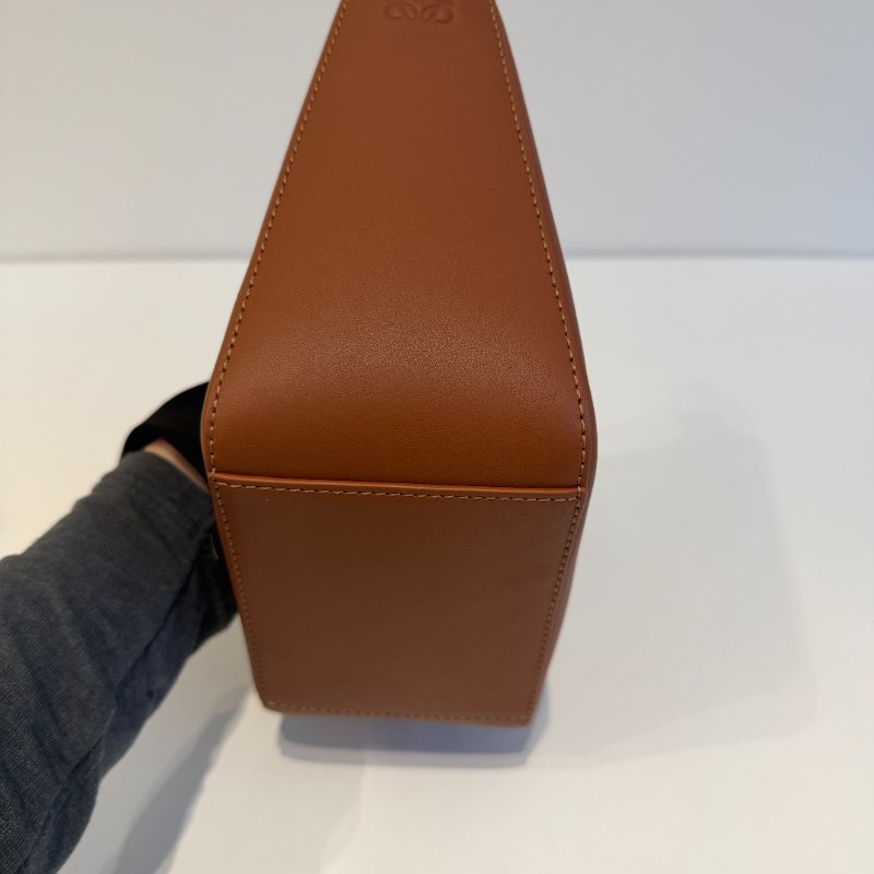 閒置新🙌🏻 LOEWE 羅意威 Hammock Hobo 棕-6