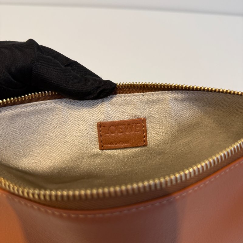 閒置新🙌🏻 LOEWE 羅意威 Hammock Hobo 棕-15