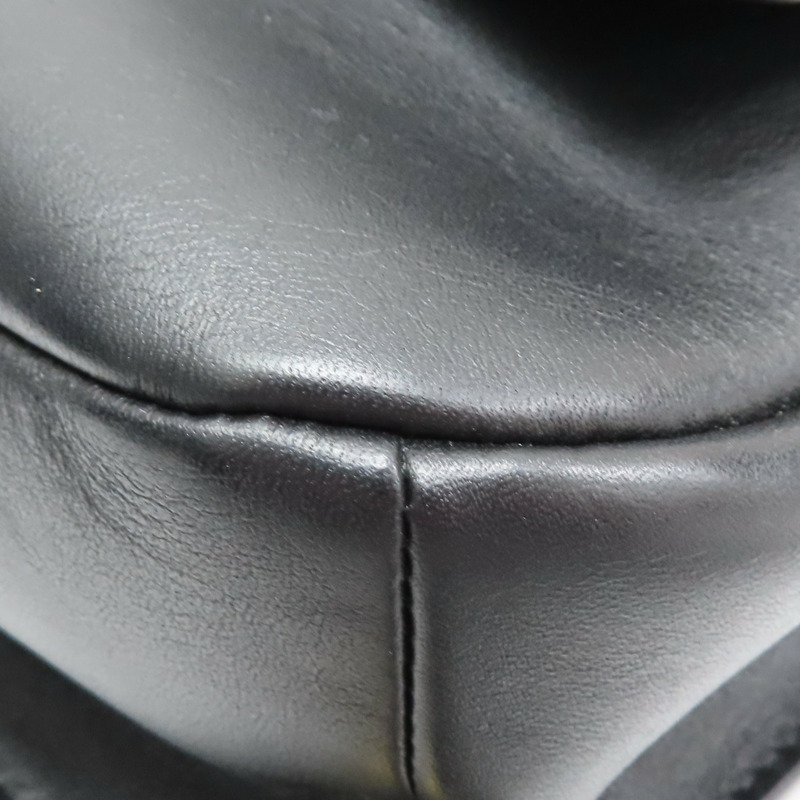 黑色 菱格紋牛皮 Flap Bag 肩背包【CHANEL 香奈兒】-14