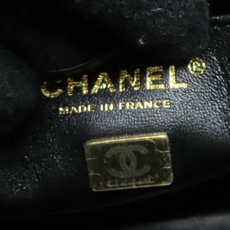 黑色 粒面牛皮 水桶包 肩背包 AS3176【CHANEL 香奈兒】 AS3176-7