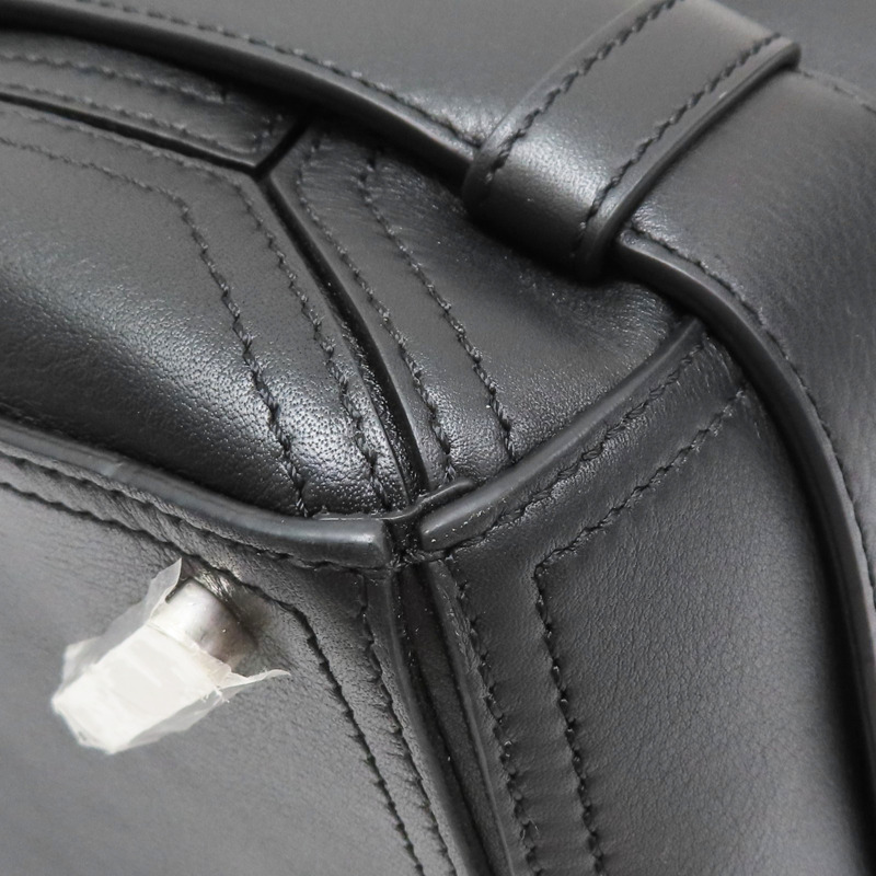 黑色 牛皮 肩背包【LOEWE 羅威】 B510BP1X01-9