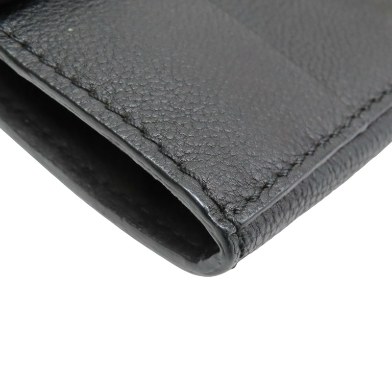 黑色 牛皮 兩折長夾 【Chloe 克羅伊】-14