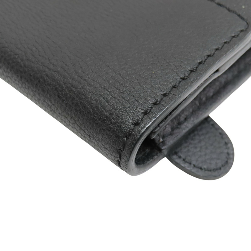 黑色 牛皮 兩折長夾 【Chloe 克羅伊】-15