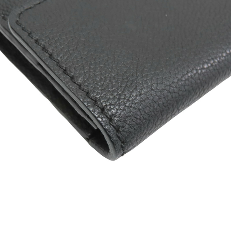 黑色 牛皮 兩折長夾 【Chloe 克羅伊】-16