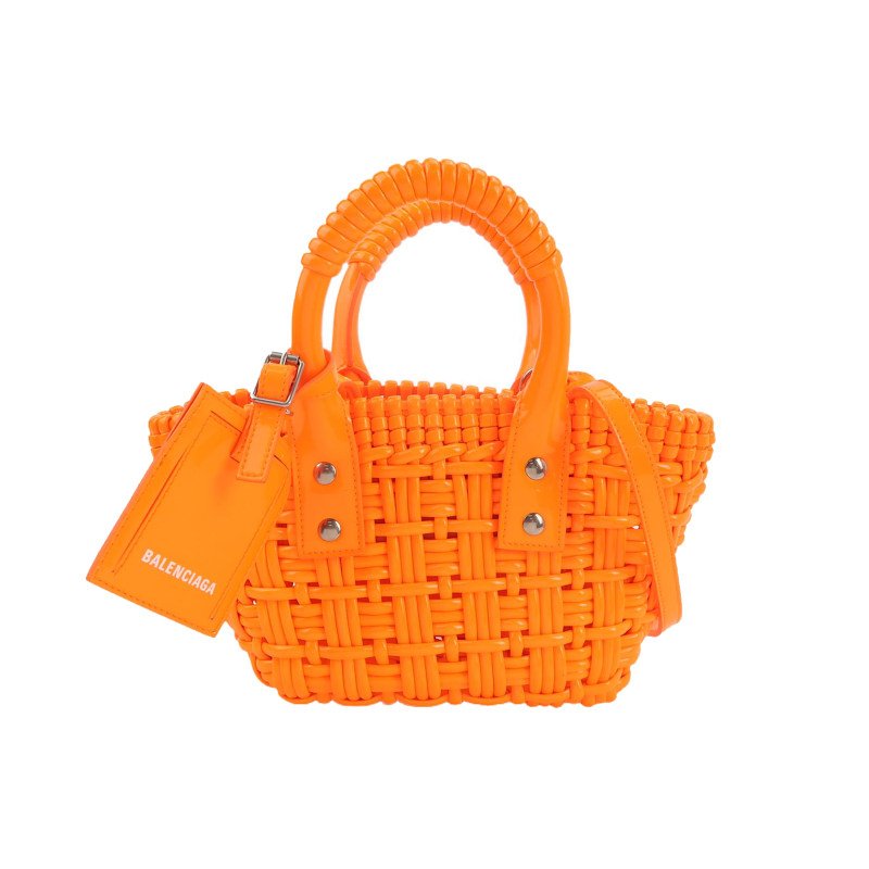 Balenciaga Bistro超小號純色字母logo斜挎包單肩包-0