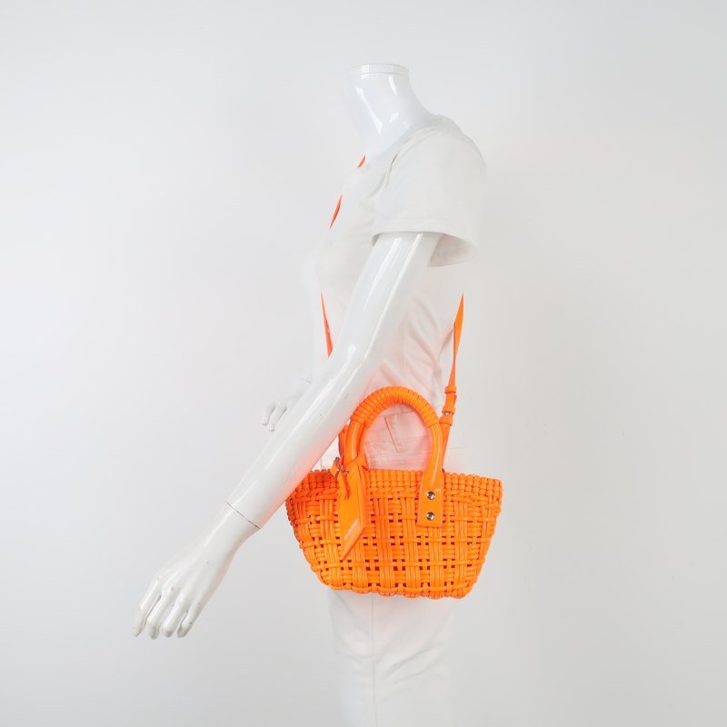 Balenciaga Bistro超小號純色字母logo斜挎包單肩包-1