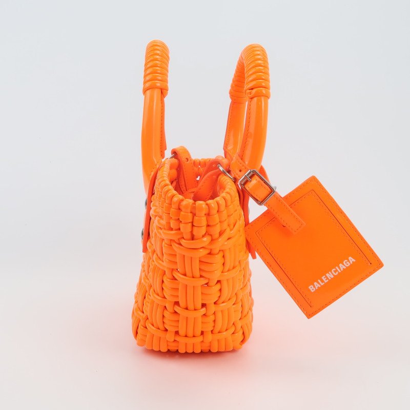 Balenciaga Bistro超小號純色字母logo斜挎包單肩包-3