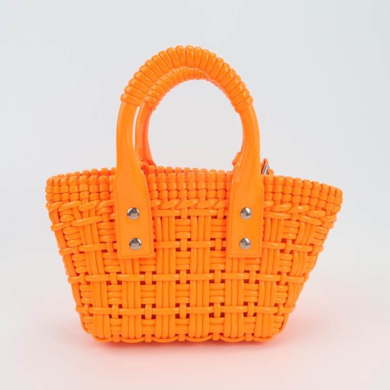 Balenciaga Bistro超小號純色字母logo斜挎包單肩包-4