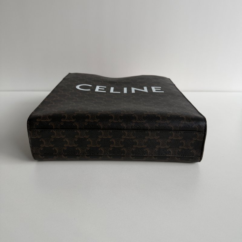 閒置新🙌🏻 Celine 瑟琳 Vertical Cabas 老花托特包 大號-11