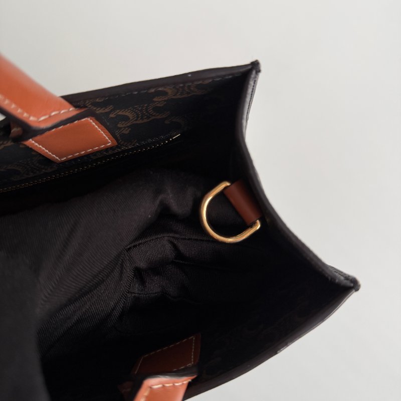 閒置新🙌🏻 Celine 瑟琳 Vertical Cabas 老花托特包 大號-13