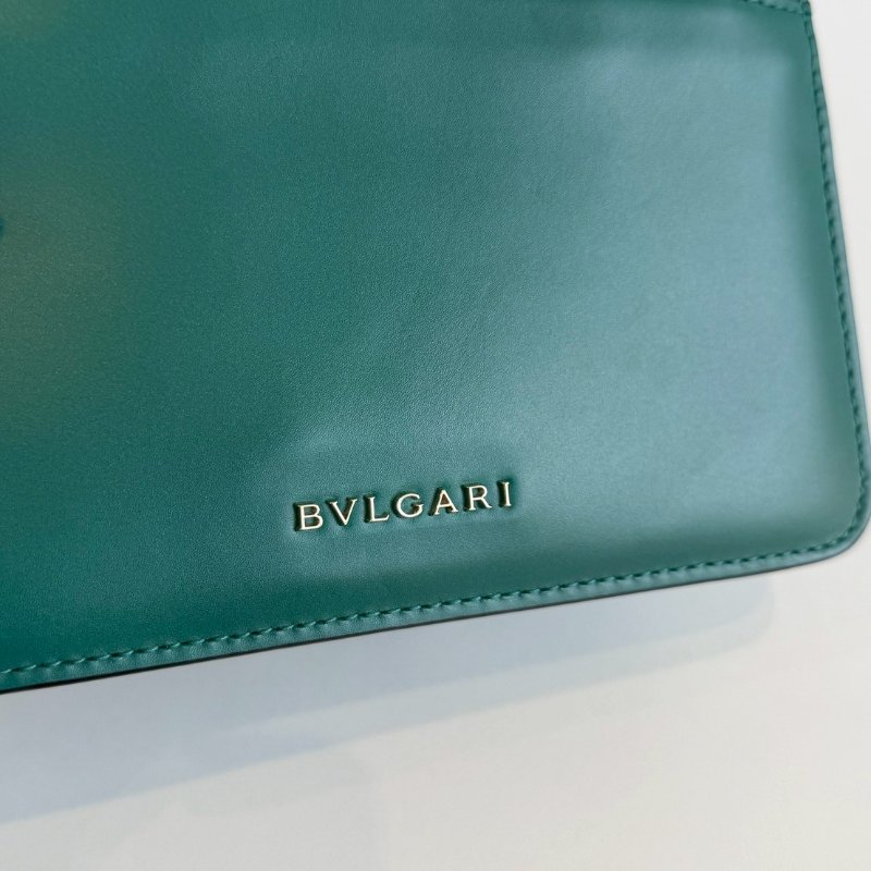 閒置新🙌🏻 Bvlgari 寶格麗 Serpenti Forever 斜揹包 綠-7