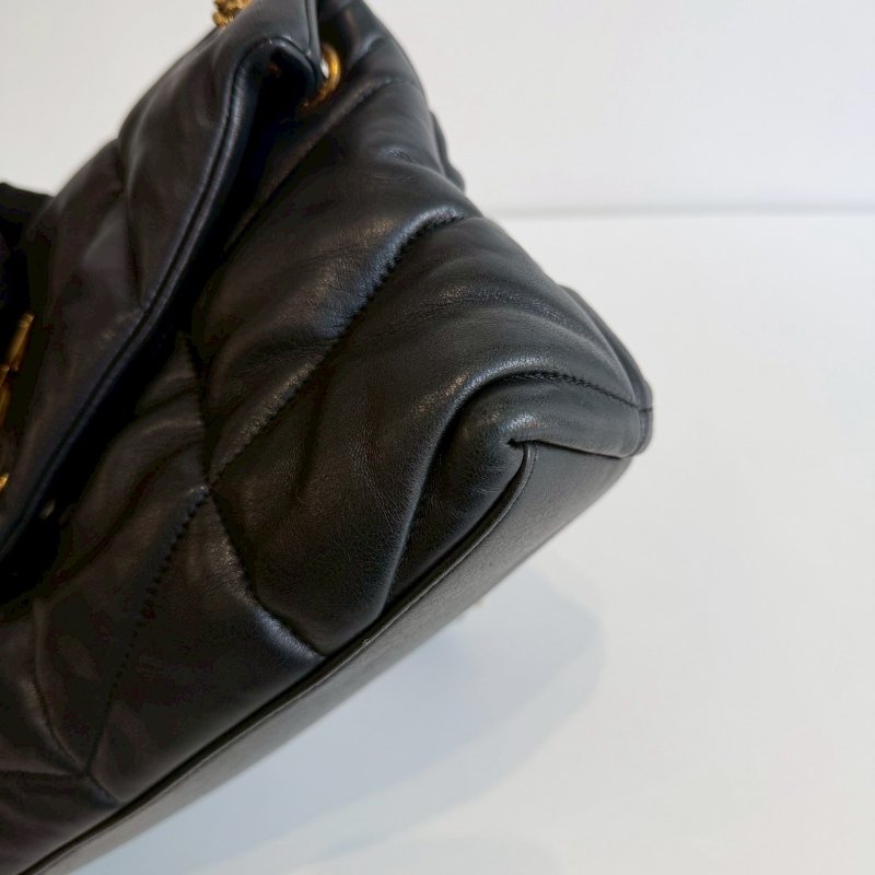 閒置新🙌🏻 Saint Laurent YSL 聖羅蘭 Puffer 黑金小號-10