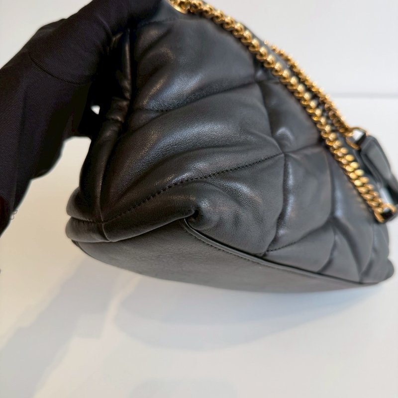 閒置新🙌🏻 Saint Laurent YSL 聖羅蘭 Puffer 黑金小號-11