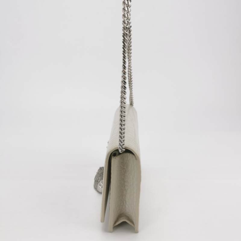 Saint Laurent Kate凱特包小號牛皮鱷魚紋YSL標誌斜挎包單肩包-2