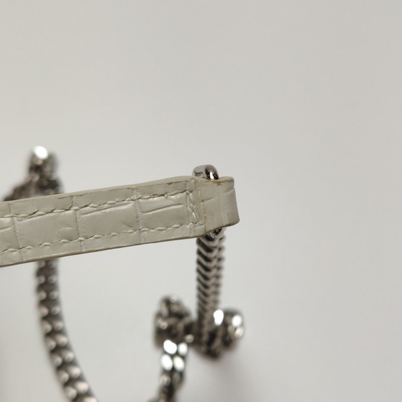 Saint Laurent Kate凱特包小號牛皮鱷魚紋YSL標誌斜挎包單肩包-11