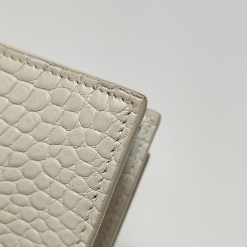 Saint Laurent Kate凱特包小號牛皮鱷魚紋YSL標誌斜挎包單肩包-17