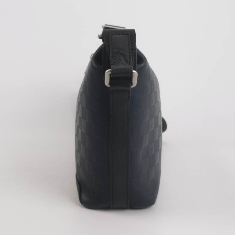 Louis Vuitton(LV)Discovery小號牛皮棋盤格斜挎包單肩包-2